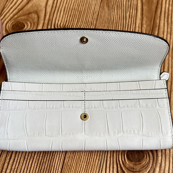COACH SOFT WALLET IN CROCODILE EMBOSSED LEATHER - Picture 3 of 6